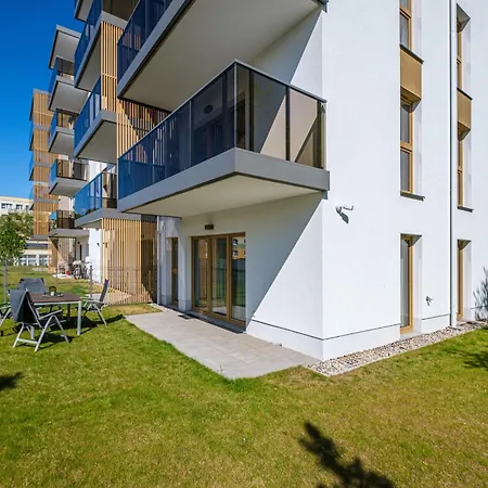 アパート Nadmorskie Boho Brzezno Przy Plazy グダニスク