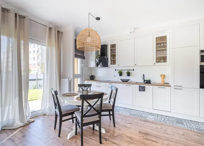 Nadmorskie Boho Brzezno Przy Plazy Lägenhet *