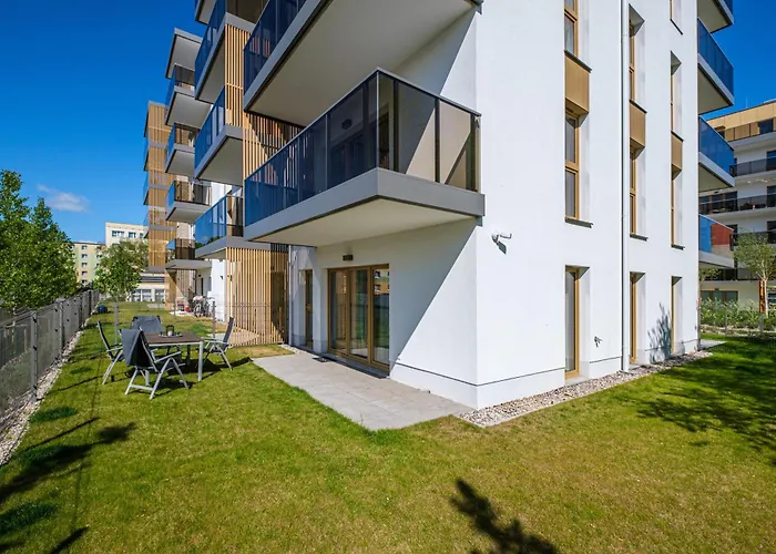 Lägenhet Nadmorskie Boho Brzezno Przy Plazy Gdańsk