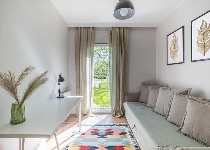 Nadmorskie Boho Brzezno Przy Plazy Lägenhet *