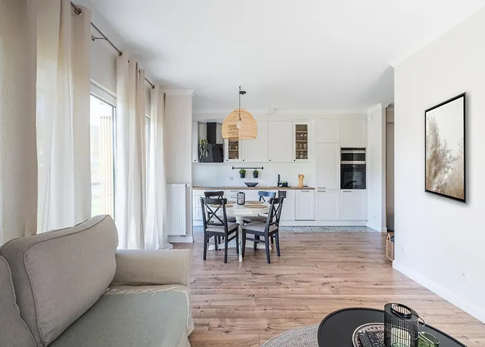 Nadmorskie Boho Brzezno Przy Plazy Lägenhet *